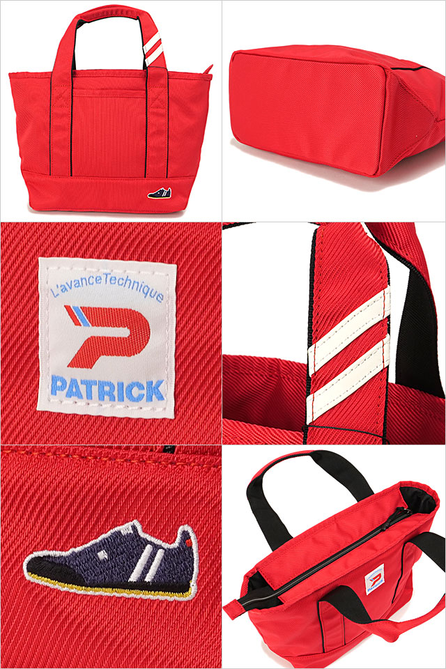 パトリック ゴルフ PATRICK GOLF ミニトートバッグ 263-627 SS26 MINI TOTE LP メンズ・レディース ラウンドトート カートバッグ RED レッド 正規取扱店の画像