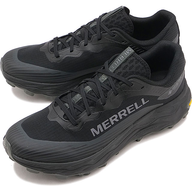 ������ MERRELL �X�j�[�J�[ �����Y �A�W���e�B�[ �s�[�N 6 �S�A�e�b�N�X J00003272 SS26 M AGILITY PEAK 6 GORE-TEX �����h�� �u���b�N ���K�戵�X