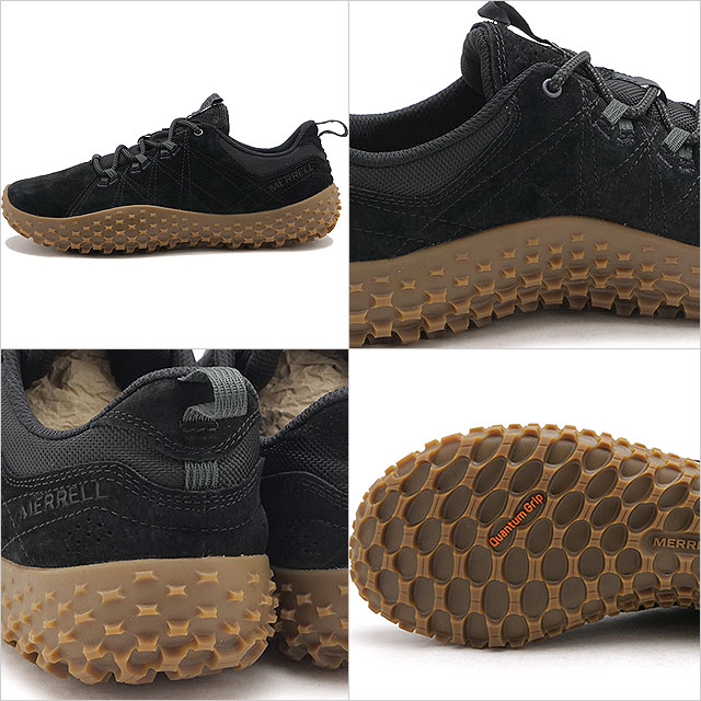 メレル MERRELL スニーカー メンズ ラプト J007121 SS26 M WRAPT ベアフット カジュアルシューズ アウトドア タウン ブラック ガム 正規取扱店 | MERRELL | 02
