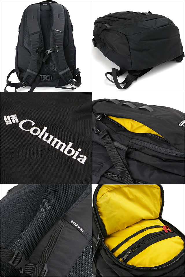 コロンビア Columbia リュックサック ペッパーロック 30L バックパック PU7254-010 SS26 Pepper Rock 30L Backpack ブラック 正規取扱店 | Columbia | 02