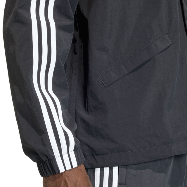 アディダス オリジナルス adidas Originals メンズ スリーストライプス コーチジャケット ZG695 KE3598 SS26 3-STRIPES COACH JACKET ブラック 正規取扱店 | adidas Originals | 03