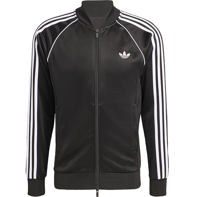 アディダス オリジナルス adidas Originals メンズ スーパースター トラックトップ [CC317/KE3512 SS26] SST TRACK TOP トップス トラックジャケット ジャージ 黒 ブラック 正規取扱店 adidas Originals アディダス オリジナルス メンズ スーパースター