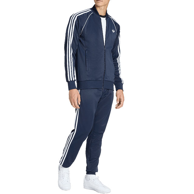 アディダス オリジナルス adidas Originals メンズ スーパースター トラックトップ [CC317/KE3511 SS26] SST TRACK TOP トップス トラックジャケット ジャージ ネイビー ナイトインディゴ 正規取扱店 adidas Originals アディダス オリジナルス メンズ スーパースター