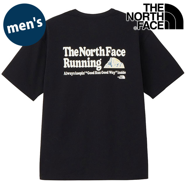 �U�E�m�[�X�E�t�F�C�X THE NORTH FACE T�V���c �����Y �V���[�g�X���[�u�t���[�����C�[�G�X�O���t�B�b�N�N���[ NT12690-K SS26 �� �u���b�N  ���K�戵�X
