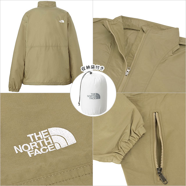 ザ・ノース・フェイス THE NORTH FACE メンズ コンパクトブルゾン NP22631-CK SS26 Compact Blouson ユニセックス ベージュ クラシックカーキ 正規取扱店 | THE NORTH FACE | 02