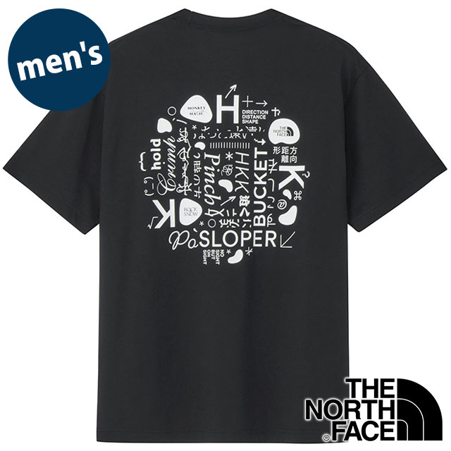 �U�E�m�[�X�E�t�F�C�X THE NORTH FACE T�V���c �����Y �V���[�g�X���[�uTNF�����L�[�}�W�b�N�e�B�[ NT32634-K SS26 �� �u���b�N  ���K�戵�X