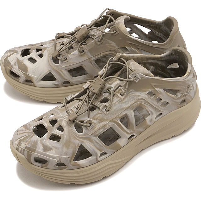�U�E�m�[�X�E�t�F�C�X THE NORTH FACE �T���_�� ���A�N�e�B�u NF52451-MT SS26 RE-Activ Sneaker �x�[�W���u���E�� �}�b�V�����[���}�[�u�� �^�� ���K�戵�X