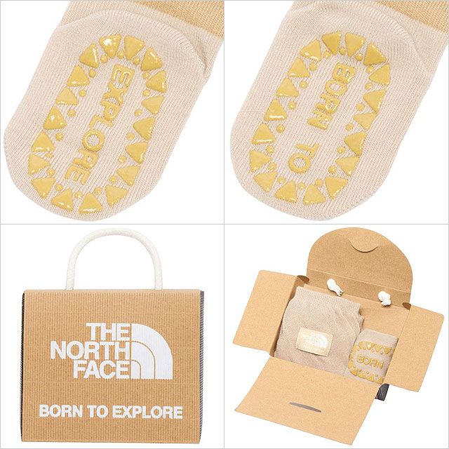 ザ・ノース・フェイス THE NORTH FACE ベビーサンシェードレッグカバー&ソックスセット NNB82510-GV SS26 プレゼント ベージュ グラベル 正規取扱店 | THE NORTH FACE | 02