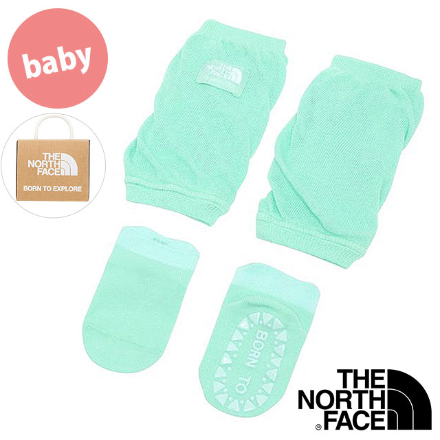 ザ・ノース・フェイス THE NORTH FACE ベビーサンシェードレッグカバー&ソックスセット NNB82510-GB SS26 プレゼント グリーンブルーリー 正規取扱店 | THE NORTH FACE | 01