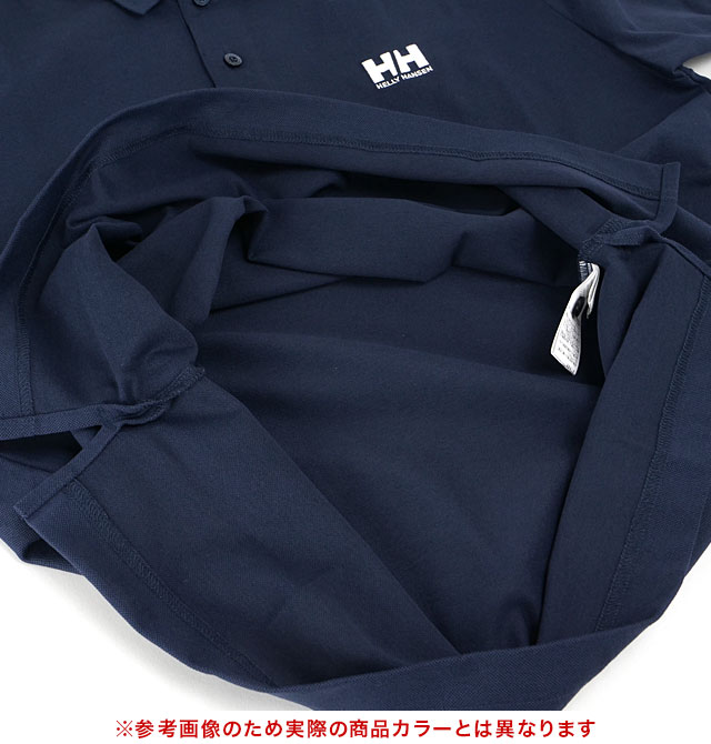 ヘリーハンセン HELLY HANSEN ポロシャツ メンズ ショートスリーブワンポイントロゴポロ HE32643-Z SS26 S S One Point Logo Polo ミックスグレー  正規取扱店 | HELLY HANSEN | 03