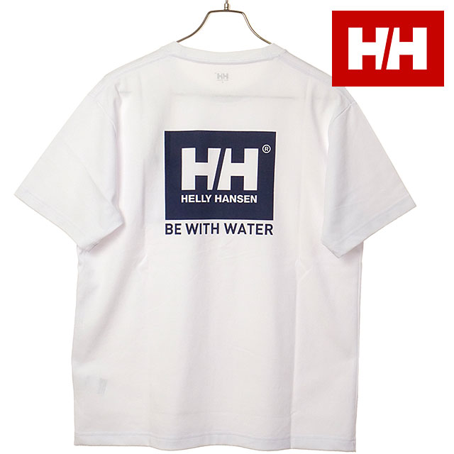 ヘリーハンセン HELLY HANSEN Tシャツ ショートスリーブビーウォーターロゴティー HOE62623-CW SS26 S S Be With Water Logo Tee クリアホワイト  正規取扱店 | HELLY HANSEN