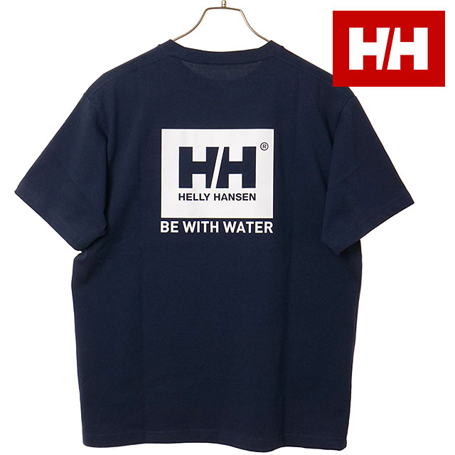 ヘリーハンセン HELLY HANSEN Tシャツ ショートスリーブビーウォーターロゴティー HOE62623-ON S S Be With Water Logo Tee オーシャンネイビー  正規取扱店 | HELLY HANSEN