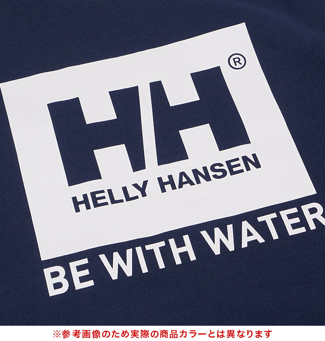ヘリーハンセン HELLY HANSEN Tシャツ メンズ ショートスリーブビーウォーターロゴティー HOE62623-K SS26 S S Be With Water Logo Tee ブラック  正規取扱店 | HELLY HANSEN | 03
