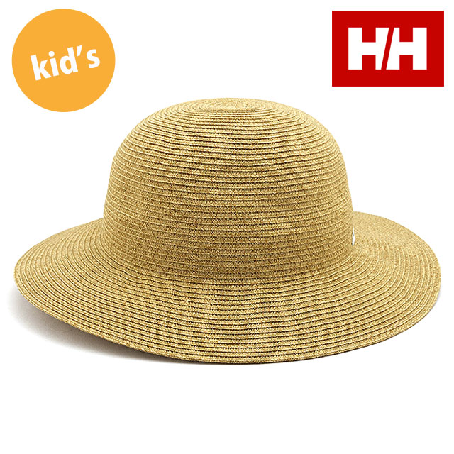 ヘリーハンセン HELLY HANSEN キッズ サマーロールハット HCJ92610-MW SS26 K Summer Roll Hat 帽子 日よけ UVプロテクト ブラウン マリンウッド 正規取扱店 | HELLY HANSEN | 01