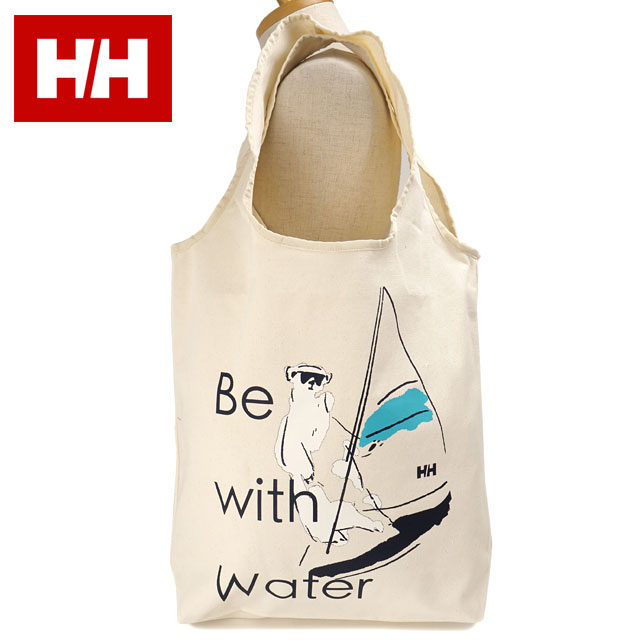 ヘリーハンセン HELLY HANSEN ティアドロップトート HY92562-Q2 SS26 Tear Drop Tote キャンバストートバッグ オーガニックコットン シロクマ  正規取扱店 | HELLY HANSEN