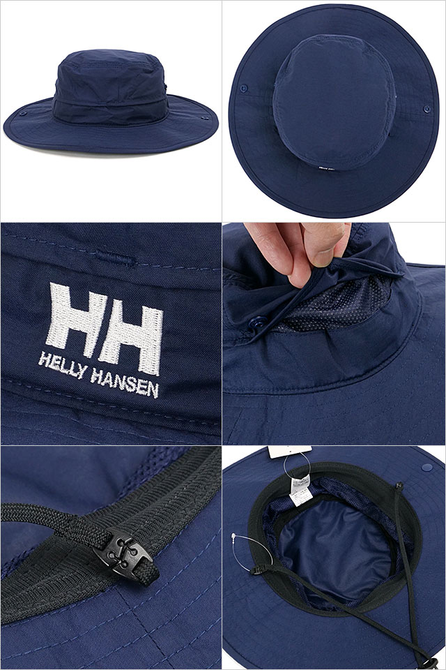 ヘリーハンセン HELLY HANSEN フィールダーハット HC92644-ON SS26 Fielder Hat メンズ・レディース 帽子 日よけ 紺 オーシャンネイビー  正規取扱店 | HELLY HANSEN | 02