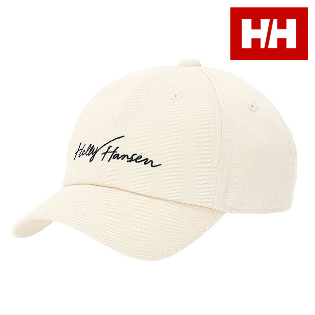 ヘリーハンセン HELLY HANSEN ロゴセイルキャップ HC92430-IV SS26 Logo Sail Cap 帽子 シンプル コットンツイル ホワイトベージュ アイボリー 正規取扱店 | HELLY HANSEN | 01