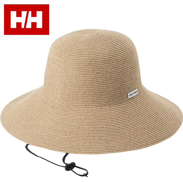 ヘリーハンセン HELLY HANSEN レディース サマーロールハット HC92610-MW SS26 Summer Roll Hat 帽子 UVプロテクト ブラウン マリンウッド 正規取扱店 | HELLY HANSEN
