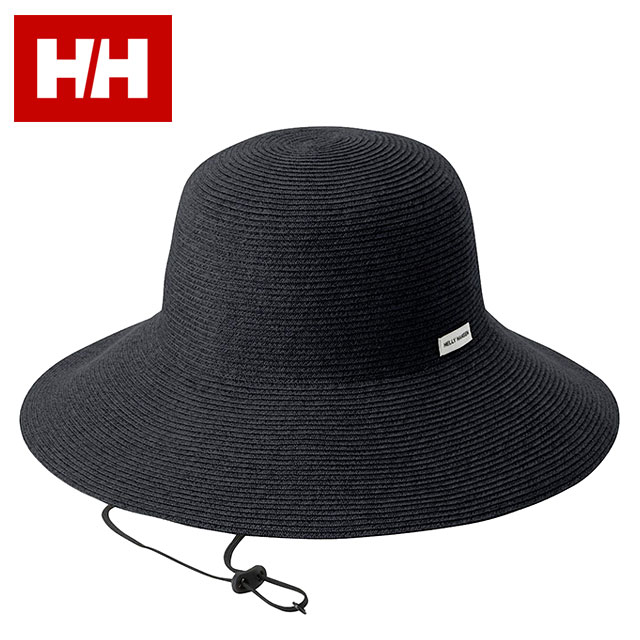 ヘリーハンセン HELLY HANSEN レディース サマーロールハット HC92610-K SS26 Summer Roll Hat 帽子 UVプロテクト 黒 ブラック 正規取扱店 | HELLY HANSEN | 01