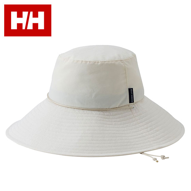 ヘリーハンセン HELLY HANSEN レディース ビーチフレアハット HC92623-IV SS26 Beach Flare Hat 帽子 UVプロテクト ホワイトベージュ アイボリー 正規取扱店 | HELLY HANSEN | 01