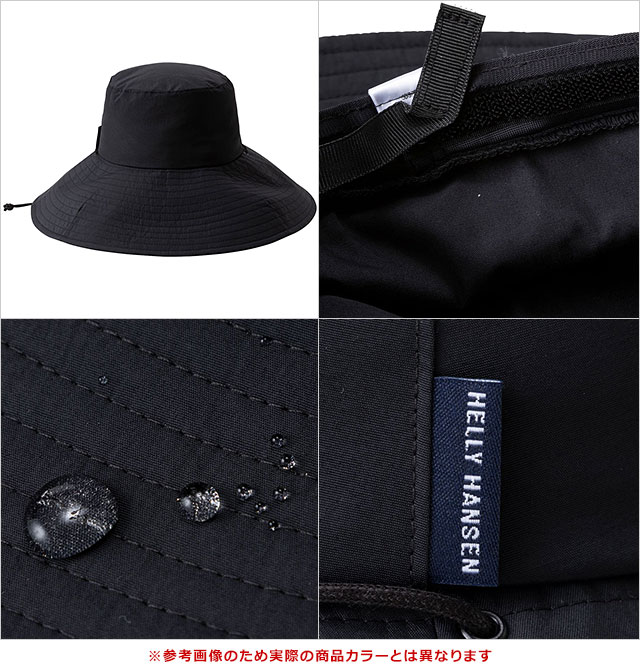 ヘリーハンセン HELLY HANSEN レディース ビーチフレアハット HC92623-DN SS26 Beach Flare Hat 帽子 日よけ UVプロテクト 紺 ディープネイビー 正規取扱店 | HELLY HANSEN | 02