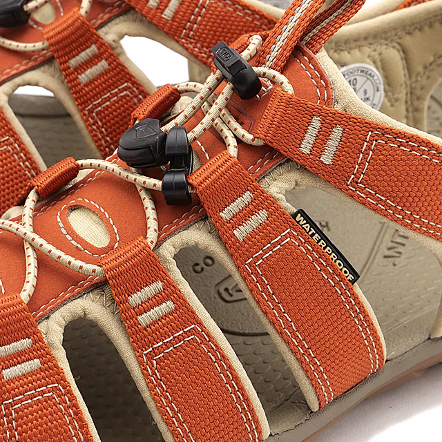 キーン KEEN サンダル メンズ クリアウォーター シーエヌエックス 1032516 SS26 M CLEARWATER CNX 軽量 トラベル シューズ 赤茶 BURNT-BRICK SAFARI 正規取扱店 | KEEN | 03