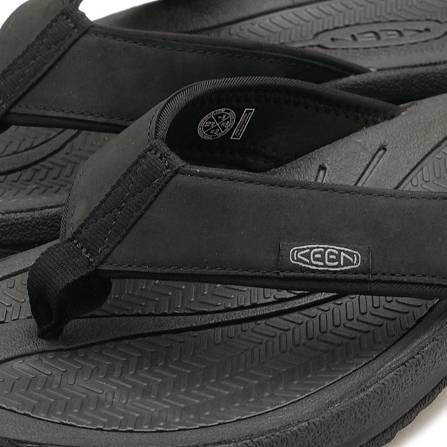 キーン KEEN サンダル メンズ コナ フリップ ティージー 1029144 SS26 M KONA FLIP TG 海 川遊び ブラック BLACK STEEL-GREY 正規取扱店 | KEEN | 03