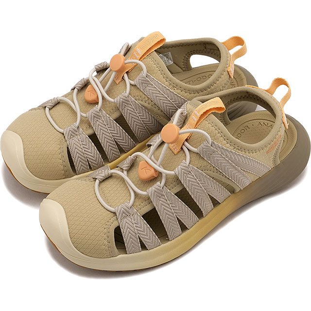キーン KEEN サンダル レディース ウィスパー ライト 1031958 SS26 W WHISPER LITE タウン トラベル シューズ ベージュ系 SAFARI BIRCH 正規取扱店 | KEEN