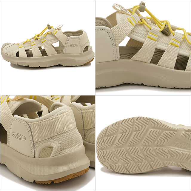 キーン KEEN サンダル レディース シーニック エイチツー 1031859 SS26 W SEANIK H2 タウン トラベル シューズ ホワイト系 BIRCH CREAM-GOLD 正規取扱店 | KEEN | 02