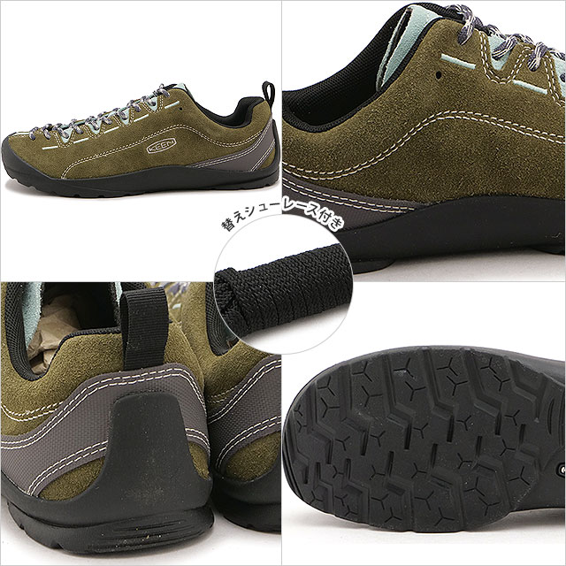 返品送料無料 キーン KEEN スニーカー メンズ ジャスパー 1031708 SS26 カーキグリーン DARK-OLIVE CABBAGE 正規取扱店 | KEEN | 02