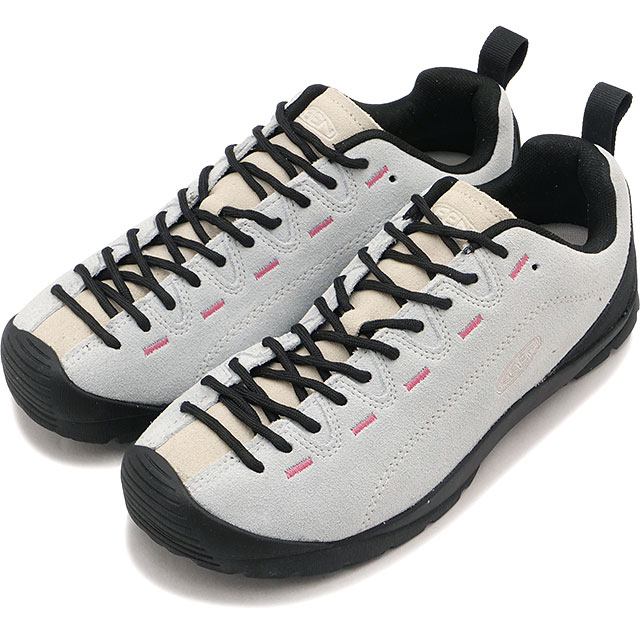 返品送料無料 キーン KEEN スニーカー レディース ジャスパー 1032129 SS26 W JASPER スエード ライトブルー BALLAD-BLUE PINK-LEMONADE 正規取扱店 | KEEN