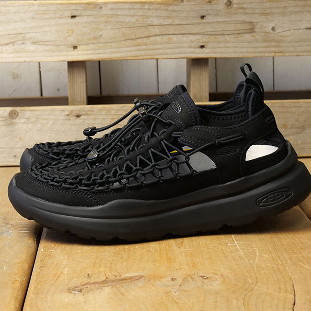 キーン KEEN スニーカーサンダル メンズ ユニーク ダブルケー 1030271 SS26 タウン トラベル シューズ ブラック BLACK BLACK 正規取扱店 | KEEN | 01
