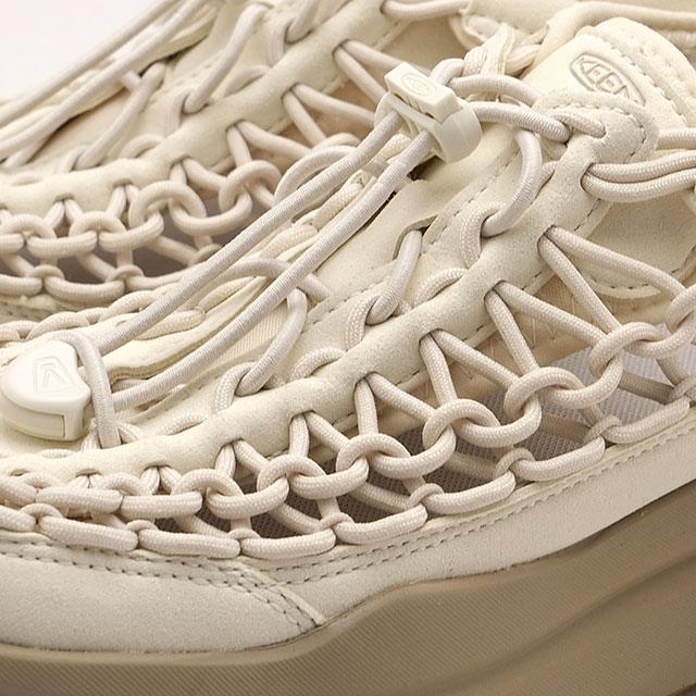 キーン KEEN スニーカーサンダル レディース ユニーク ダブルケー 1030268 SS26 タウン トラベル シューズ ホワイト BIRCH PLAZA-TAUPE 正規取扱店 | KEEN | 03