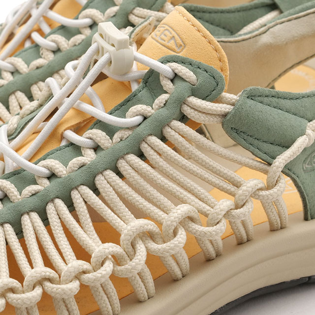 キーン KEEN サンダル レディース ユニーク 1032190 SS26 W UNEEK キャンプ アウトドア タウン トラベル シューズ LILY-PAD PEACH-FUZZ 正規取扱店の画像
