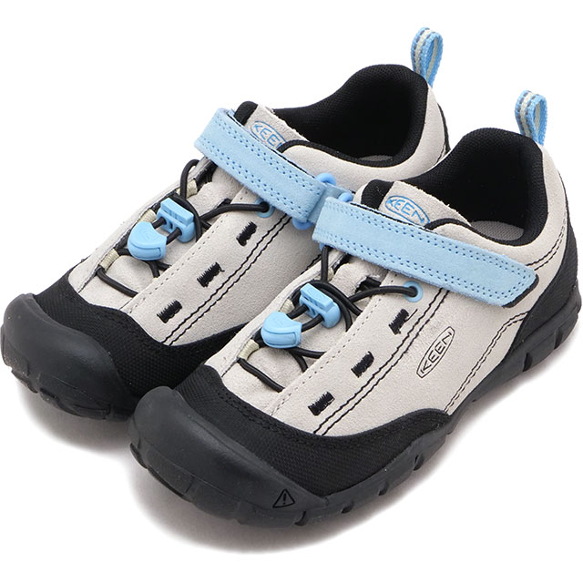 キーン KEEN スニーカー キッズ ジャスパー ツー 1031720 SS26 子供靴 運動靴 通学 シューズ グレー SILVER-BIRCH BALTIC-SEA 正規取扱店