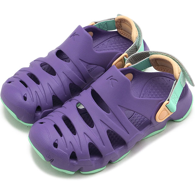 �L�[�� KEEN EVA�T���_�� �L�b�Y �n�C�p�[�G�t�G���e�B�[ 1031991 SS26 Children HYPERFLT �`���h���� �q�� PURPLE-HAZE PEACH-FUZZ ���K�戵�X
