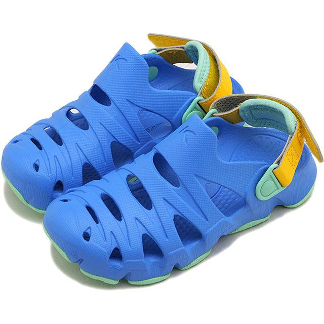 �L�[�� KEEN EVA�T���_�� �L�b�Y �n�C�p�[�G�t�G���e�B�[ 1031993 SS26 Children HYPERFLT �`���h���� �j�̎q�E���̎q �q���C AZURE-BLUE DAFFODIL ���K�戵�X