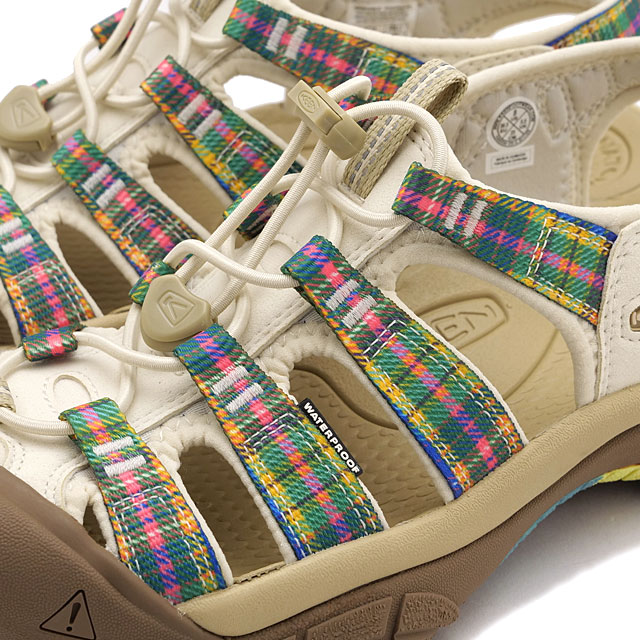 キーン KEEN サンダル レディース ニューポート レトロ 1032230 SS26 W NEWPORT RETRO タウン トラベル シューズ マルチカラー MULTI GINGHAM 正規取扱店 | KEEN | 03