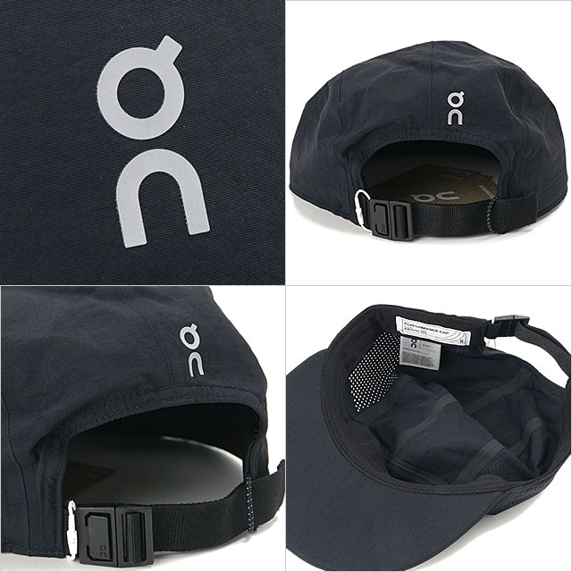 オン On パフォーマンスキャップ 2UE30500553 SS26 Performance Cap メンズ・レディース 帽子 マラソン ランニング アウトドア ブラック Black 正規取扱店 | On | 02
