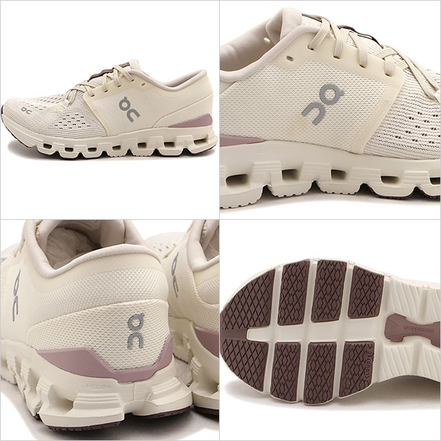 オン On スニーカー ウィメンズ クラウド エックス 4 3WE30074740 SS26 Cloud X 4 レディース トレーニングシューズ アーバンホワイト Ivory Heron 正規取扱店 | On | 02