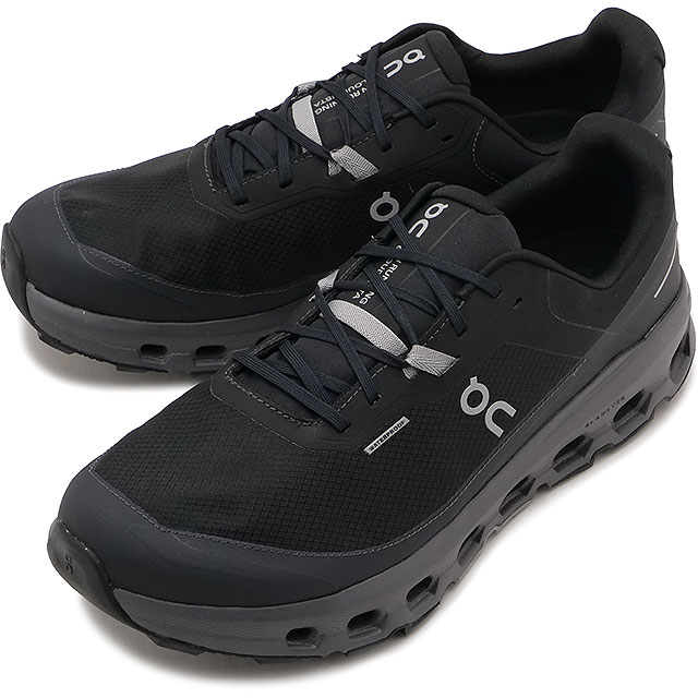 �I�� On �X�j�[�J�[ �����Y �N���E�h�r�X�^ 2 �E�H�[�^�[�v���[�t 3ME30140106 SS26 Cloudvista 2 Waterproof �A�[�o�� �u���b�N Black Eclipse ���K�戵�X