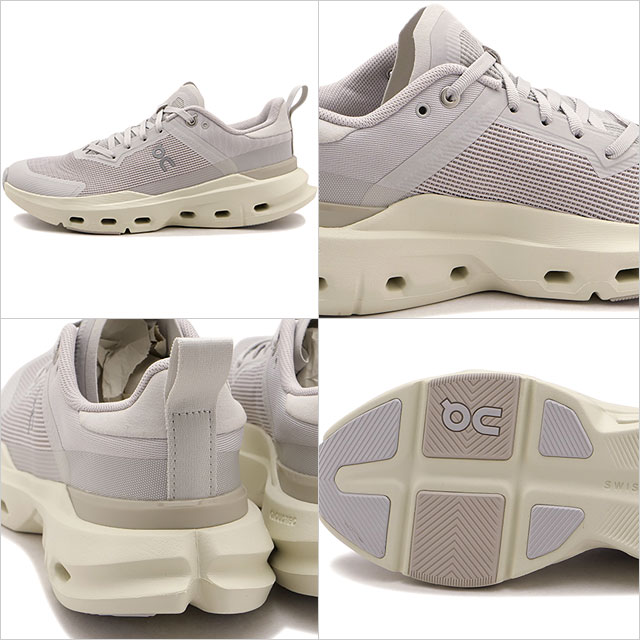 オン On スニーカー ウィメンズ クラウドパルス ネクスト 3WF30324777 SS26 Cloudpulse Next レディース 軽量 グレー Wolf Ghost 正規取扱店 | On | 02