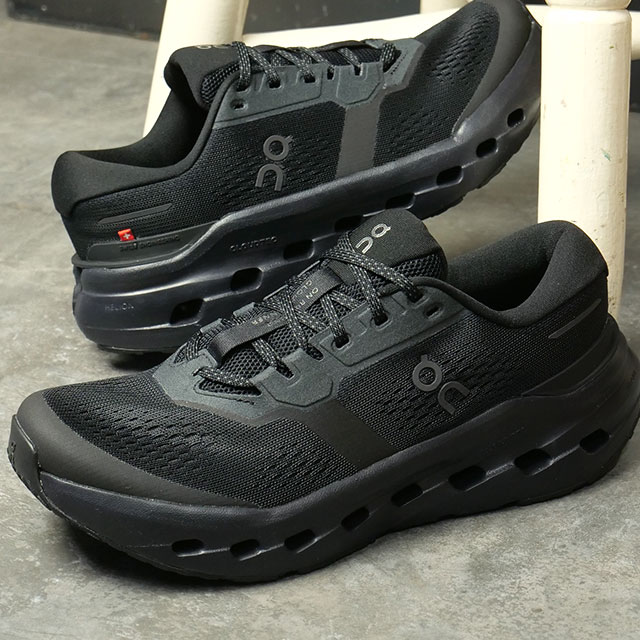 オン On スニーカー ウィメンズ クラウドランナー 3 3WG10051043 SS26 Cloudrunner 3 レディース ブラック Black Black 正規取扱店 | On | 01