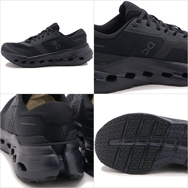 オン On スニーカー ウィメンズ クラウドランナー 3 3WG10051043 SS26 Cloudrunner 3 レディース ブラック Black Black 正規取扱店 | On | 02