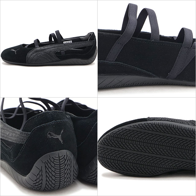 プーマ PUMA スニーカー レディース スピードキャット バレエ パイソン ウィメンズ 407706-01 SS26 ブラック PUMA-Black 正規取扱店 | PUMA | 02