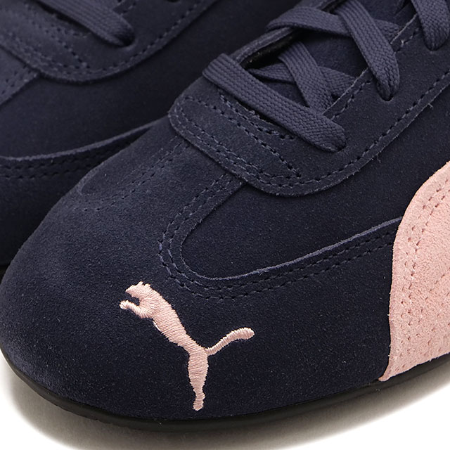 プーマ PUMA スニーカー レディース スピードキャット OG 398846-83 SS26 SPEEDCAT OG 薄底 シューズ ネイビー ピンク New-Navy 正規取扱店 | PUMA | 03