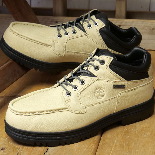 ティンバーランド Timberland ブーツ メンズ モックトゥ ゴアテックス A2JU5-AAM SS26 MocToe GTX 透湿防水 ベージュ LT-BEIGE-F-GRAIN-W-BLACK 正規取扱店 | Timberland | 01