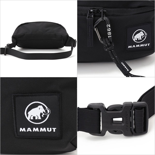 マムート MAMMUT ウェストバッグ エクセロン 2.0 ウェストパック スモール 105309 SS26 Xeron 2.0 Waistpack JE Small 日本別注 ブラック 正規取扱店 | MAMMUT | 02