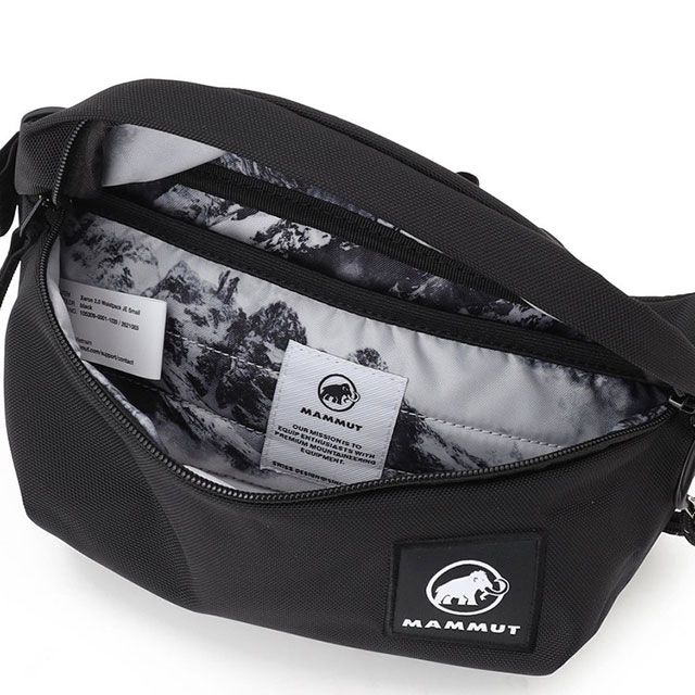 マムート MAMMUT ウェストバッグ エクセロン 2.0 ウェストパック スモール 105309 SS26 Xeron 2.0 Waistpack JE Small 日本別注 ブラック 正規取扱店 | MAMMUT | 03