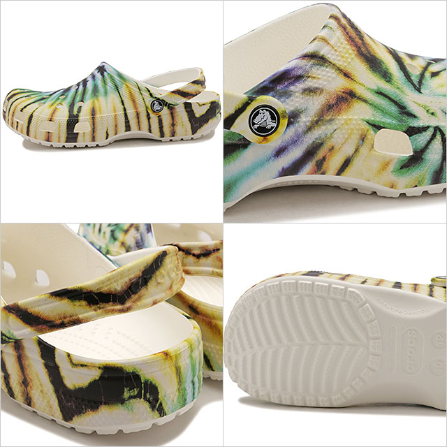 クロックス crocs サンダル クラシック タイダイ クロッグ 211937-90H SS26 CLASSIC TIE DYE CLOG メンズ・レディース 軽量 幅広 水洗い可 MULTI 正規取扱店 | crocs | 02